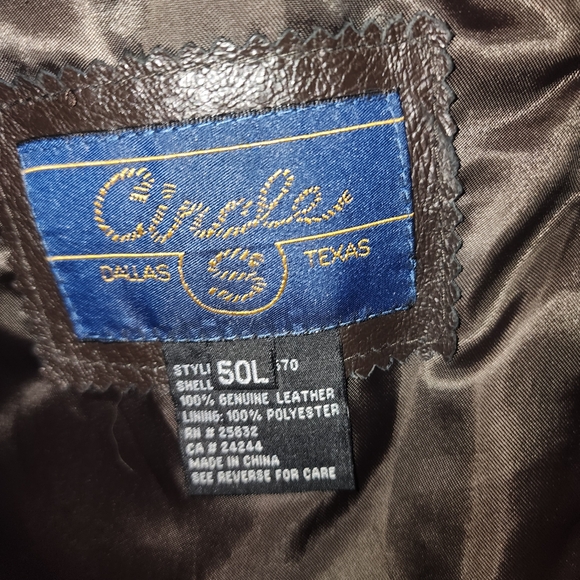 Real Leather Coat - Picture 4 of 4